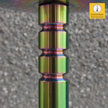 Load image into Gallery viewer, COCOYAYA VIP Takeover Series Bobby Hookah Rainbow ( Dark Grey Base ) With Bag
