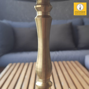COCOYAYA VIP Takeover Series Robby Hookah Golden ( Black Base ) With Bag