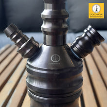 Load image into Gallery viewer, COCOYAYA VIP Takeover Series Robby Hookah Coffee ( Emerald Green Base ) With Bag
