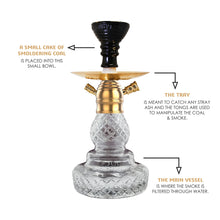 Load image into Gallery viewer, COCOYAYA X Series Hookah X16 Golden
