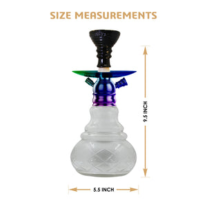 COCOYAYA X Series Hookah X5 Rainbow ( Transparent Base )