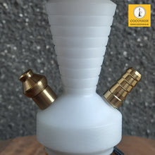 Load image into Gallery viewer, COCOYAYA XL Series Hookah XL3 Golden White (Grey Base)
