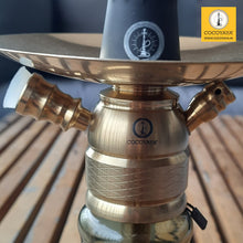 Load image into Gallery viewer, COCOYAYA X Series Hookah X5 Golden (Green Base)
