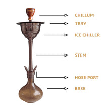 Load image into Gallery viewer, COCOYAYA Yara Pro Hookah Coffee ( Dark Grey  Base )
