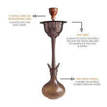 Load image into Gallery viewer, COCOYAYA Yara Pro Hookah Coffee ( Dark Grey  Base )
