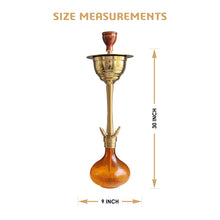 Load image into Gallery viewer, COCOYAYA Yara Pro Hookah Golden ( Amber Base )
