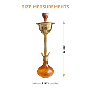 COCOYAYA Yara Pro Hookah Golden ( Amber Base )