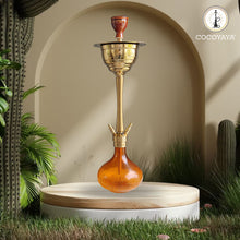 Load image into Gallery viewer, COCOYAYA Yara Pro Hookah Golden ( Amber Base )
