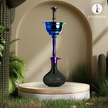 Load image into Gallery viewer, COCOYAYA Yara Hookah Rainbow (Black Base)
