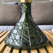 Load image into Gallery viewer, COCOYAYA King Series Carlos Hookah Golden ( Dark Green Base ) With Bag
