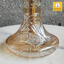 Load image into Gallery viewer, COCOYAYA Jade Series Valeriya Zeta Hookah Golden ( Design 4 Orange Base )(with bag)
