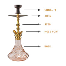 Load image into Gallery viewer, Simba Hookah Pink Golden
