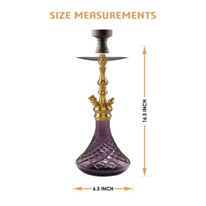 Simba Hookah Purple Golden