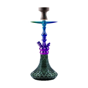 COCOYAYA Prince Series Simba Hookah Dark Green Rainbow