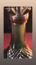 Load and play video in Gallery viewer, COCOYAYA Moksha Series Lazlo Hookah Golden (Black Base)(with bag)
