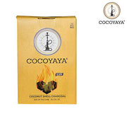 COCOYAYA Coconut Charcoal for Hookah - 1 kg (72 Cubes)