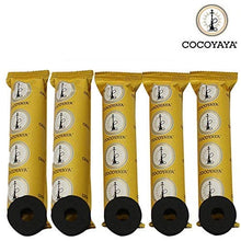 Load image into Gallery viewer, COCOYAYA Polo Quick Light Charcoal for Hookah - 5 Rolls (50 Disks)
