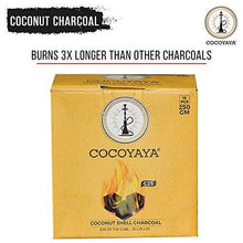 Load image into Gallery viewer, COCOYAYA Coconut Hookah Charcoal for Hookah - 250 Gm (18 Cubs)
