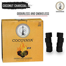 Load image into Gallery viewer, COCOYAYA Coconut Charcoal for Hookah - 2 kg (144 Cubes)
