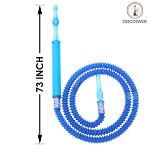 COCOYAYA Plastic Hookah Pipe 73 Inch for All Hookah (Colour May Vary)