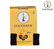 COCOYAYA Coconut Charcoal for Hookah - 500 Gm (36 Cubes)