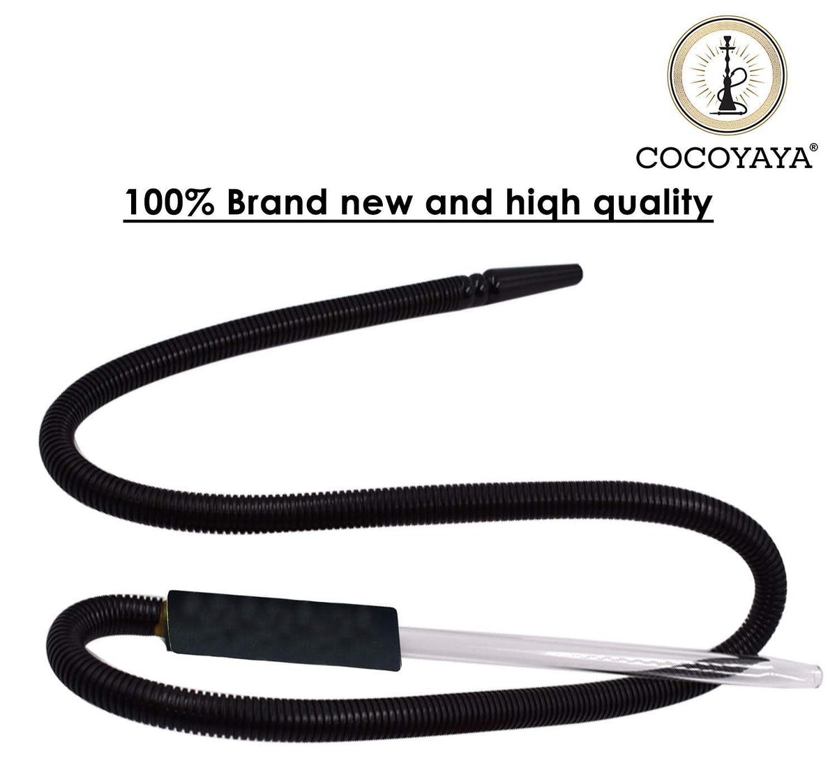 COCOYAYA Disposable Hookah Pipe Long for All Hookah (70 Inches) Pack o ...
