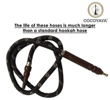 Load image into Gallery viewer, COCOYAYA Small Freeze 2 Ice Packs Synthetic Hookah Pipe Long 65 Inch For All Hookah Colour May Vary
