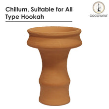 Load image into Gallery viewer, COCOYAYA Design 7 Mitti Chillum Head Bowl For All Hookah
