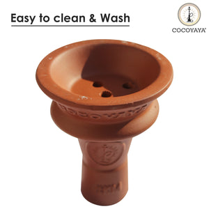 COCOYAYA Hashtag KM Chillum Head Bowl For All Hookah