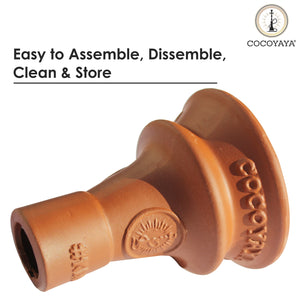 COCOYAYA Hashtag KM Chillum Head Bowl For All Hookah