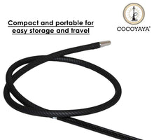 Load image into Gallery viewer, COCOYAYA Carbon Silicon Hookah Pipe Long 74 Inch For All Hookah
