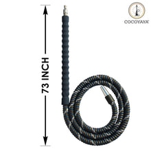 Load image into Gallery viewer, COCOYAYA Synthetic Hookah Pipe Long 67 Inch For All Hookah Colour May Vary
