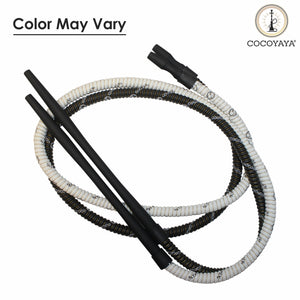 COCOYAYA Metal Long Fiber Hookah Pipe For All Hookah (70 Inches) Color May Vary