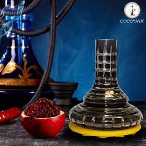 COCOYAYA Hookah Base Mat Glass Bottle Bottom Smoking Protecting Multicolour (Fits with Almost All Hookah Base)