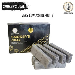 COCOYAYA Smoker Charcoal for Hookah - (60 Pcs)