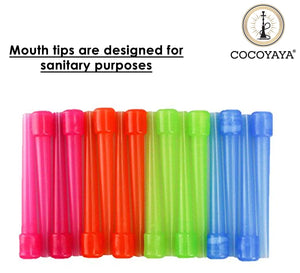 COCOYAYA Disposable Big Mouth Tips, 100 Pieces