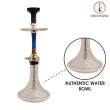 Load image into Gallery viewer, Cocoyaya Star Prime Series Sydney Hookah 22.5&quot; SIlver
