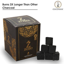 Load image into Gallery viewer, Zozo Coconut Charcoal For Hookah 500 GR (36 Cubes)
