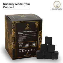Load image into Gallery viewer, Zozo Coconut Charcoal For Hookah 500 GR (36 Cubes)
